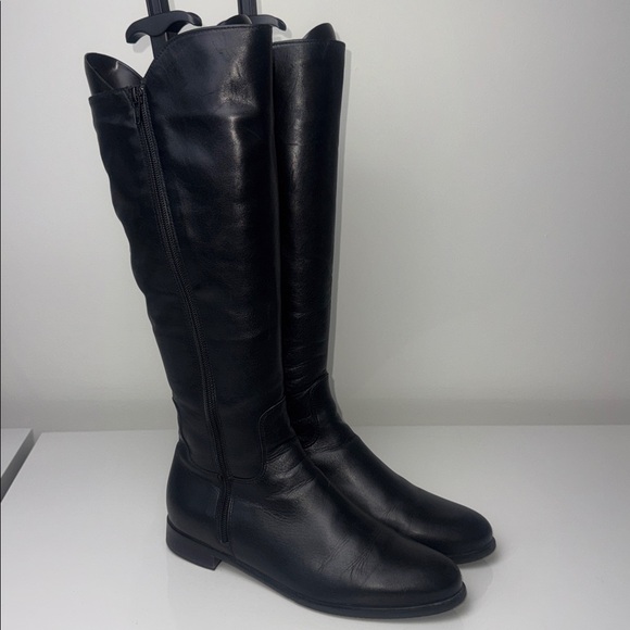 La CANADIENNE Shoes - La CANADIENNE Black Leather Knee-High Boots US 8.5